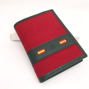 Bullfighting wallet for men "muleta" cloth