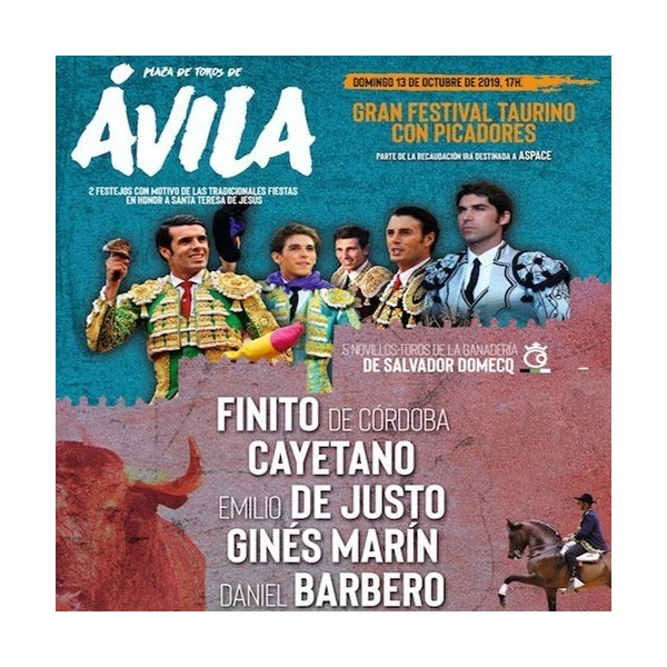 13/10 Avila (17:00) Festival mixto.