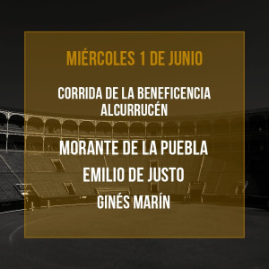 01/06 San Isidro (19:00) Espectáculo taurino FORMATO PDF
