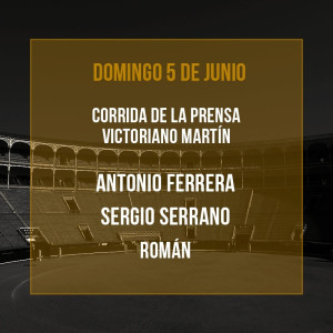 05/06 San Isidro (19:00) Bullfighting show PDF FILE