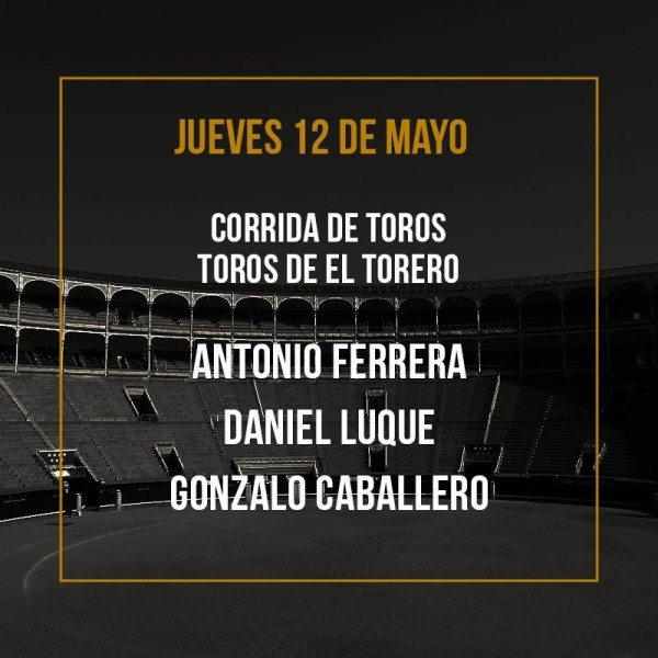 12/05 San Isidro (19:00) Bullfighting show PDF FILE