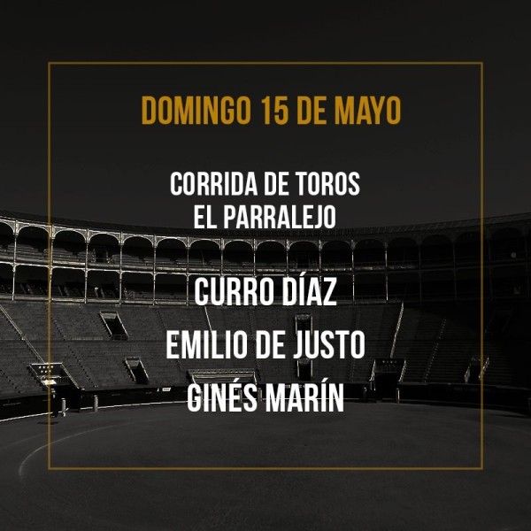 15/05 San Isidro (19:00) Espectáculo taurino FORMATO PDF