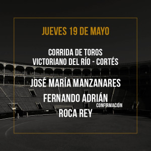 19/05 San Isidro (19:00) Bullfighting show PDF FILE
