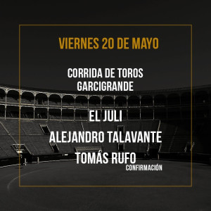 20/05 San Isidro (19:00) Bullfighting show PDF FILE