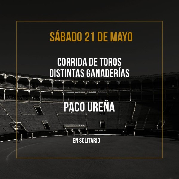 21/05 San Isidro (19:00) Espectáculo taurino FORMATO PDF