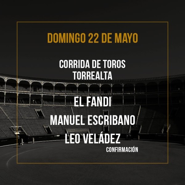 22/05 San Isidro (19:00) Espectáculo taurino FORMATO PDF