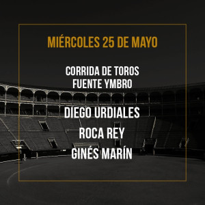 25/05 San Isidro (19:00) Espectáculo taurino FORMATO PDF