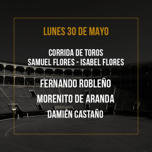 30/05 San Isidro (19:00) Espectáculo taurino FORMATO PDF