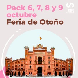 Bullfighthing pack Madrid October 6+7+8+9 PDF FILE
