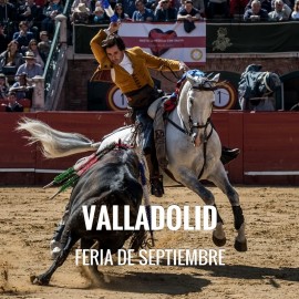 Entradas Toros Valladolid - FERIA SEPTIEMBRE 