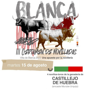 15/08 Blanca (19:00) Novillos PICK TICKETS BOX OFFICE