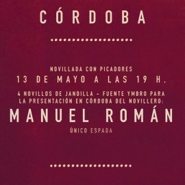 13/05 Córdoba (19:00) Novillos PDF FILE