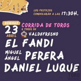 23/04 Zaragoza (17:30) Toros PDF FILE