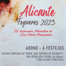 Abono Alicante - 6 festejos PDF FILE - PRINT