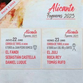 Bullfighthing pack Alicante June 22+23 PDF FILE
