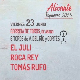 Bullfighthing pack Alicante June 21+23 PDF FILE
