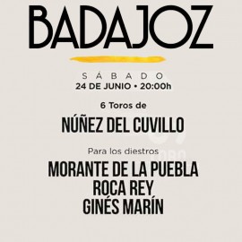 24/06 Badajoz (19:30) Toros PDF FILE - PRINT