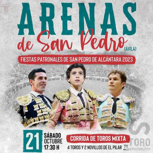 21/10 Arenas de San pedro (17:30) Toros FORMATO PDF 