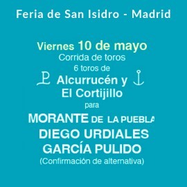 10/05 San Isidro (19:00) Espectáculo taurino PDF FILE