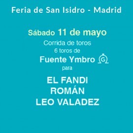 11/05 San Isidro (19:00) Toros. FORMATO PDF
