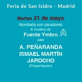 21/05 San Isidro (19:00) Espectáculo taurino PDF FILE