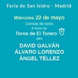 22/05 San Isidro (19:00) Toros. FORMATO PDF