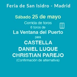 25/05 San Isidro (19:00) Espectáculo taurino PDF FILE