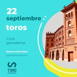 22/09 Madrid (18:00) Toros. FORMATO PDF
