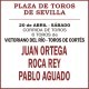20/04 Feria de Abril (18:30) Toros PDF - IMPRIMIR