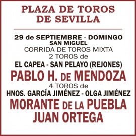 29/09 San Miguel (18:00) Toros PDF FILE - PRINT