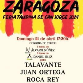 21/04 Zaragoza (17:30) Toros FORMATO PDF 