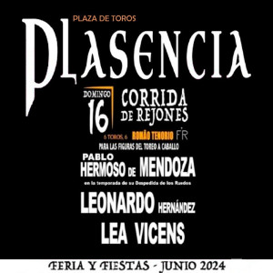 16/06 Plasencia (19:00) Toros PDF - IMPRIMIR
