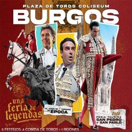 Abono Burgos (5 BULLFIGHTING SHOWS) PDF FILE