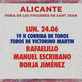 24/06 Alicante (19:00) Toros FORMATO PDF 