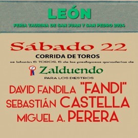 22/06 León (18:30) Toros PDF FILE