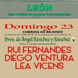 23/06 León (18:30) Rejones FORMATO PDF