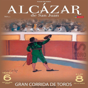 06/09 Alcázar de San Juan (20:00) Toros RECOGER EN TAQUILLA