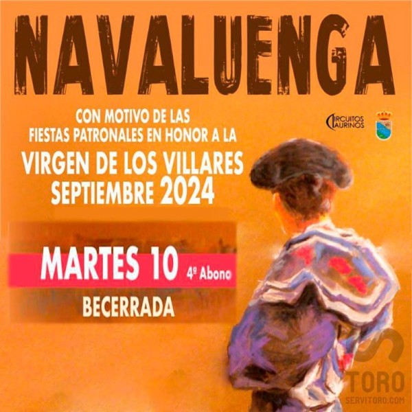 Entradas Toros Navaluenga Festival Taurino 2024 Servitoro