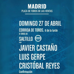 27/04 Madrid (18:00) Espectáculo taurino. PDF FILE