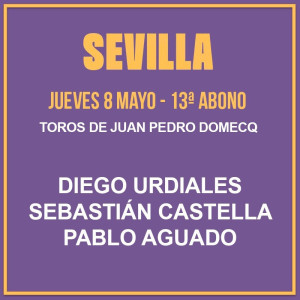 08/05 Feria de Abril (18:30) Toros PDF - IMPRIMIR