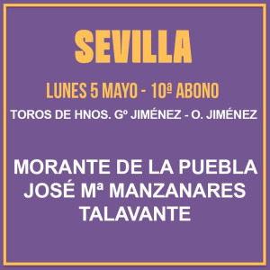 05/05 Feria de Abril (18:30) Toros PDF - IMPRIMIR