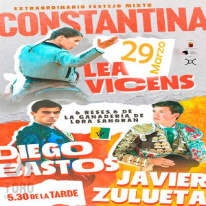 29/03 Constantina (17:30) Toros Mixta RECOGIDA EN TAQUILLA