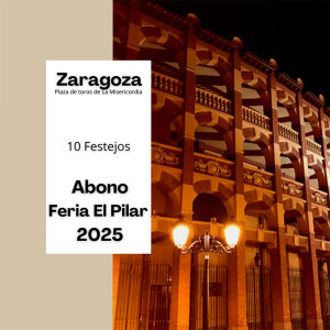 Bullfight season tickets Zaragoza 2025 - El Pilar festivities | Servitoro