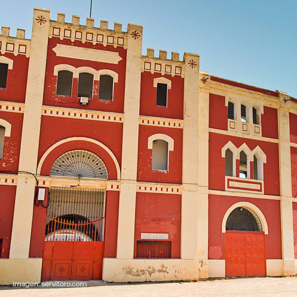 Bullring Mérida. Badajoz. Coso de Albín