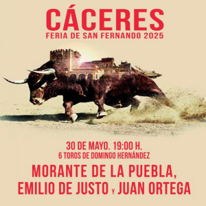 Plaza de toros de Cáceres - 30 mayo 2025