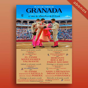 Bullfight tickets Granada - Corpus Christie 2025 - Multi day passes.