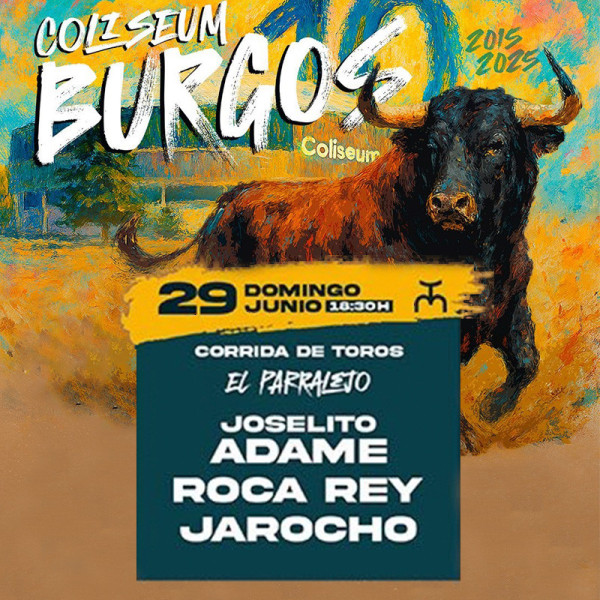 Burgos Bullfighting Tickets - June 29th - Servitoro