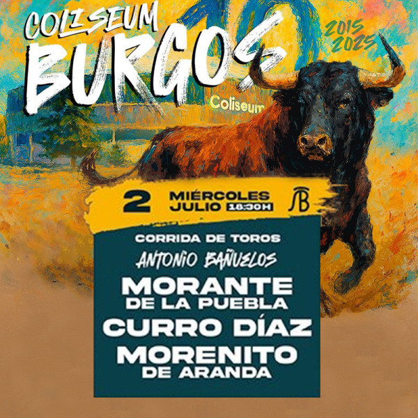 Burgos Bullfighting Tickets - July 2nd - Servitoro