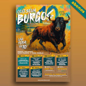 Bullfighting season tickets Burgos - San Pedro - San Pablo festivities