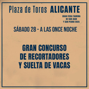 Bullfight tickets Alicante - Hogueras festivities June 28th Servitoro